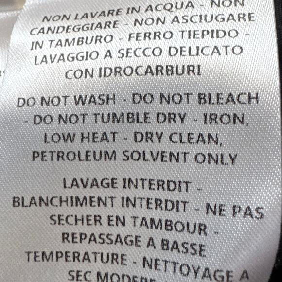 Stella McCartney Women's Black Joggers Elastic Waist Zipper Hem Size 44 (US M-L) - Picture 11 of 11